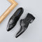 Zapatos de Cuero Ejecutivos Europeos para Hombre - Calzado Formal Premium