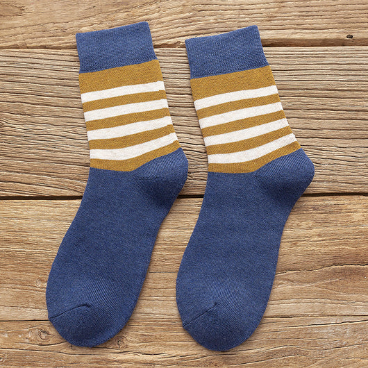 Calcetines de Lana Cálidos con Diseño Artístico - Tubo Alto Estudiante - Image 22