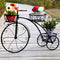 Carrito Triciclo Expositor de Plantas y Macetas para Jardín y Terraza