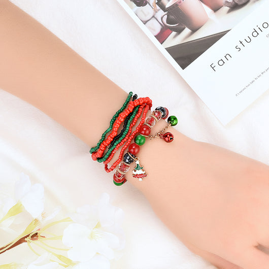 Pulsera Tejida de Moda con Detalles en Contraste para Mujer - Image 17