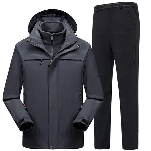 Traje Ejecutivo Tres en Uno para Hombre - Colores Sólidos - Image 4