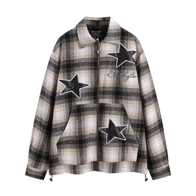 Camisa Cuadros XINGX Textura Avanzada Corte Holgado - Image 10