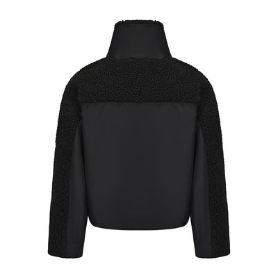 Abrigo de Lana de Cordero Oversized Retro de Manga Larga para Mujer - Image 22