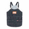 Azul-Denim 3L Comprimento das costas 24 a 27 cm