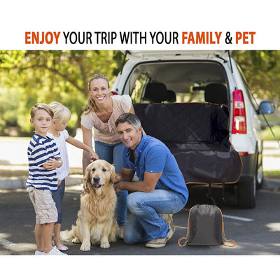 Protector de asiento trasero para perros impermeable y antiensuciante - Image 2