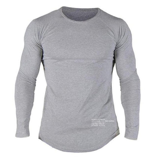 Camisetas de Manga Larga para Fitness Hombre - Image 4