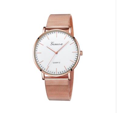 Reloj de Pulsera GENEVA Clásico para Hombre y Mujer - Acero Inoxidable Cuarzo - Image 23