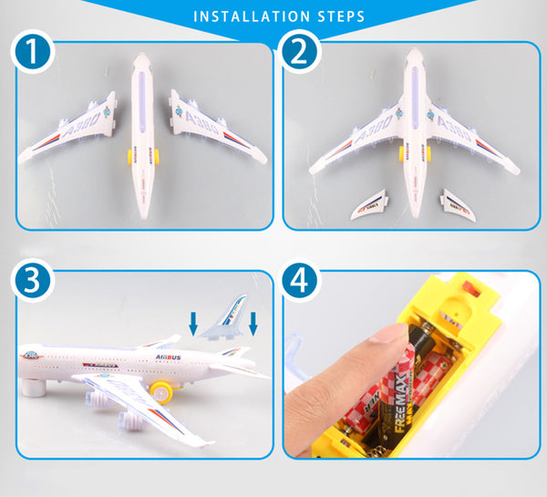 Miniatura Coleccionable del Airbus A380