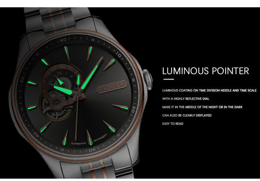 Reloj Mecánico Elegante para Negocios y Tiempo Libre - Image 3