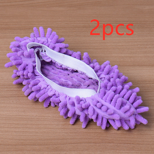 Set de 2 Pantuflas Limpieza Microfibra - Mopa Zapatos Multiusos - Image 10