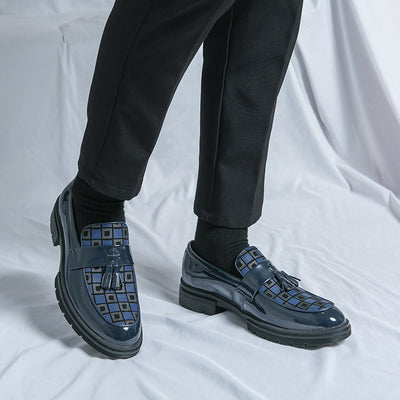 Zapatos de Cuero para Hombre Talla Grande con Plataforma Cómoda - Image 16
