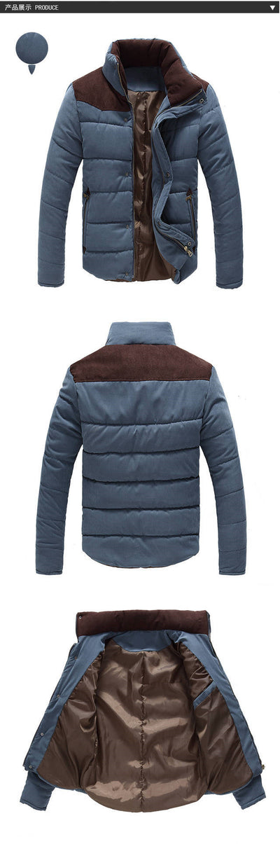 Parka Casual para Hombre: Abrigo Térmico y Cortavientos - Image 11