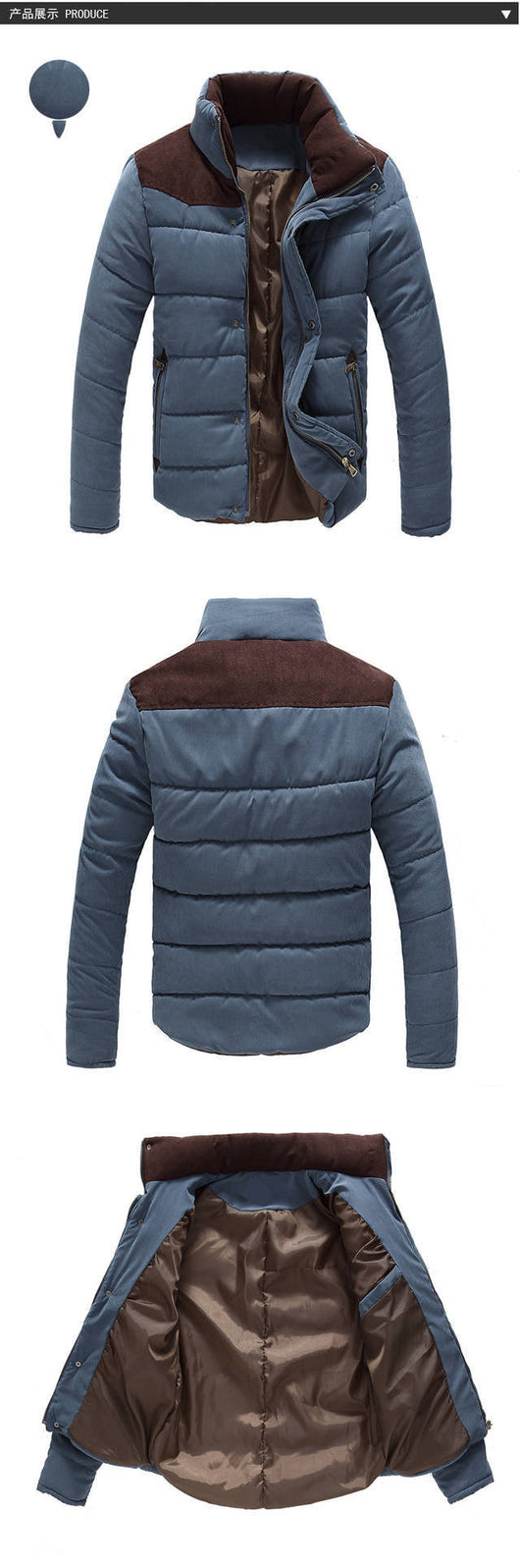 Parka Casual para Hombre: Abrigo Térmico y Cortavientos - Image 11