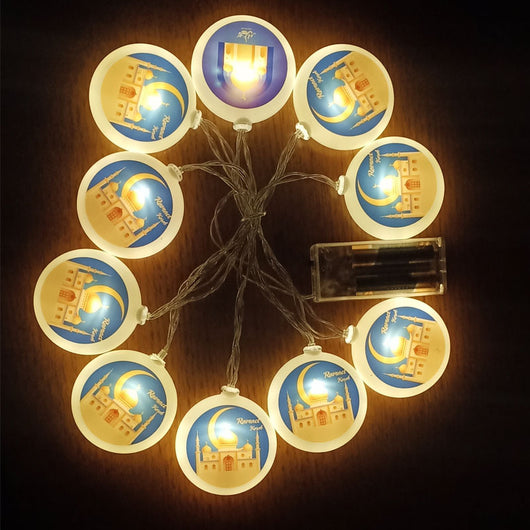 Lámpara Decorativa Xingyue Castle con Cadena de Iluminación LED - Image 13