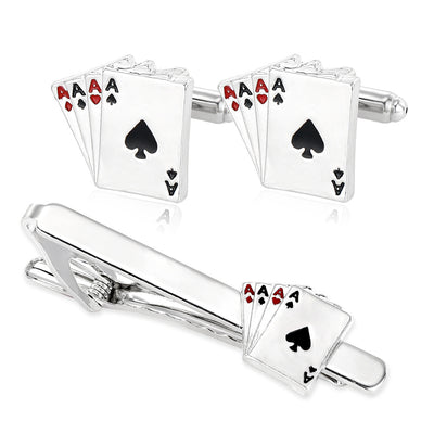 Gemelos de Póker y Pasador de Corbata Ejecutivo - Image 5