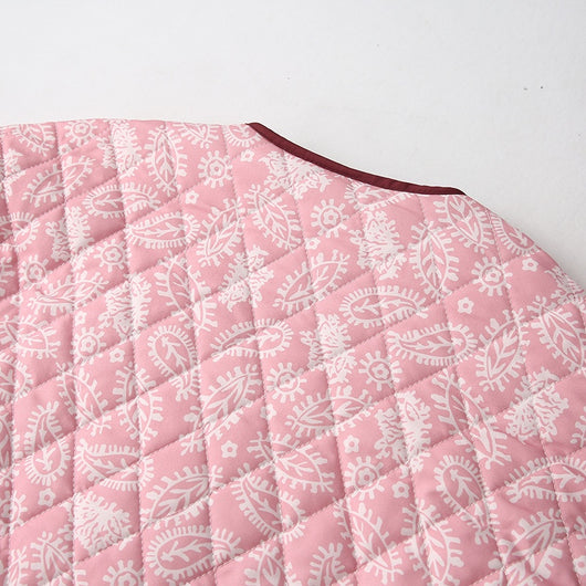 Chaqueta Casual para Mujer con Estampado y Escote en V - Estilo Europeo - Image 8