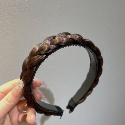 Diadema Trenzada de Tela Hecha a Mano Estilo Espiga para el Cabello - Image 14