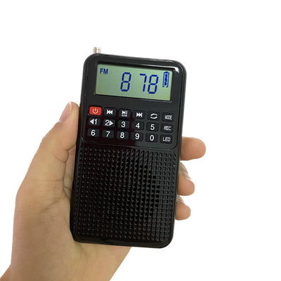 Radio Portátil FM con Bluetooth, Subwoofer y Reproductor de Historias - Image 3