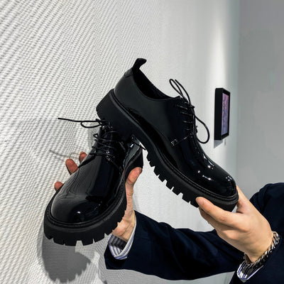 Zapatos Casuales de Cuero para Hombre con Punta Redonda - Image 11