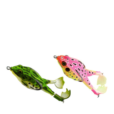 Set de Ranas Artificiales Rotativas de Dos Patas para Pesca - Image 35