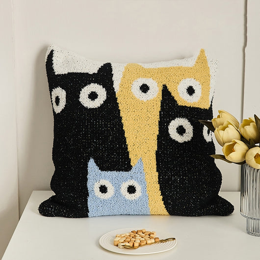 Funda de Almohada Gato Adorable con Núcleo Integral - Image 9