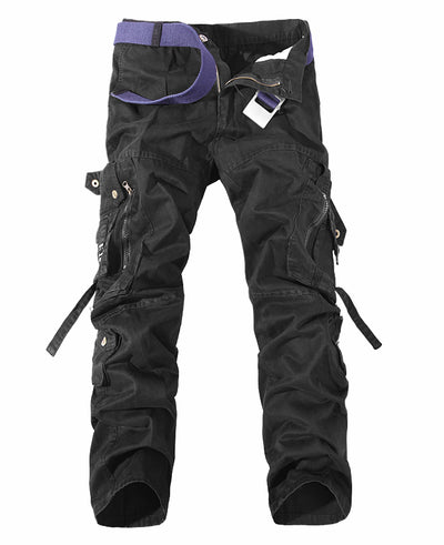 Pantalones Cargo Multibolsillos para Hombre - Estilo Lavado Moderno - Image 7