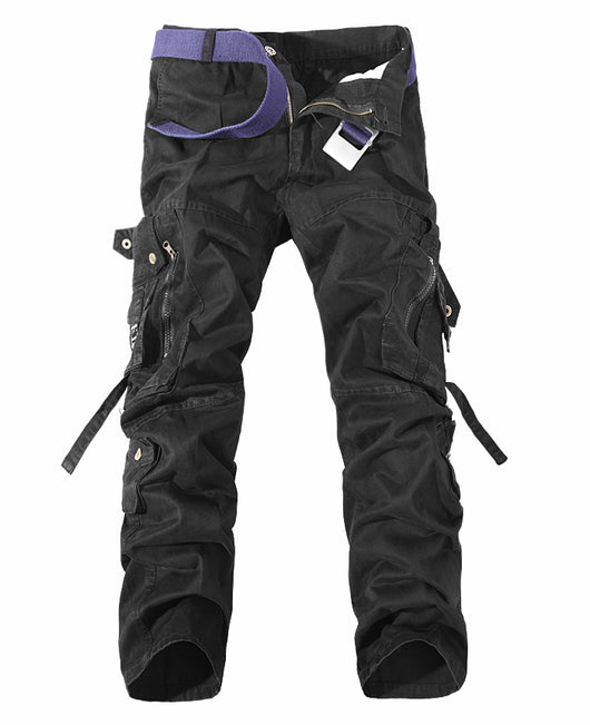 Pantalones Cargo Multibolsillos para Hombre - Estilo Lavado Moderno - Image 7
