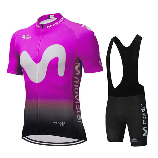 Camiseta Ciclista de Manga Corta para Hombre