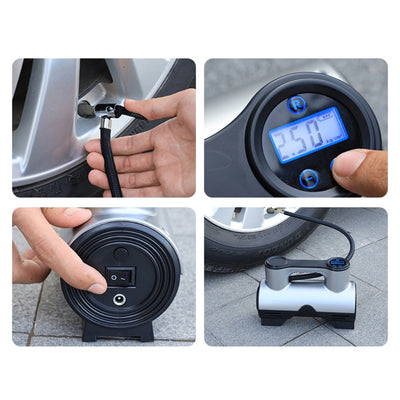 Compresor de Aire Eléctrico 12V Portátil de Alta Potencia para Vehículos - Image 16