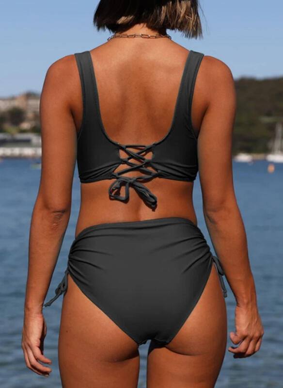Women's Sport Bikini with Adjustable Straps