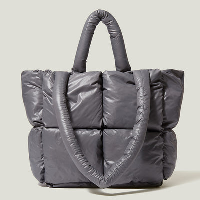 Bolso de Hombro Acolchado en Plumón para Mujer - Image 8
