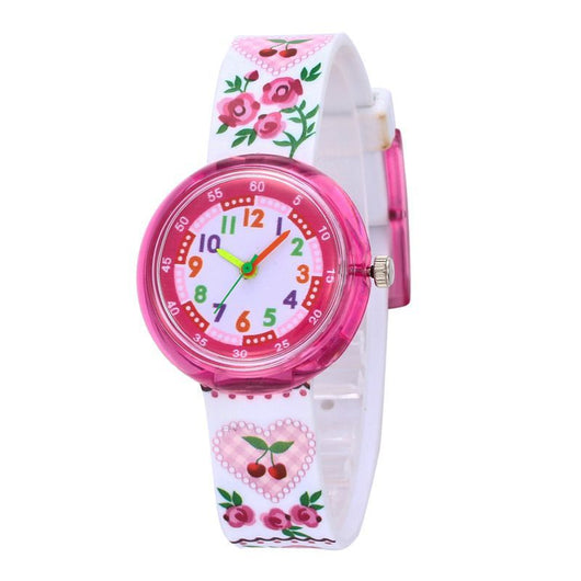 Reloj Infantil de Silicona Transparente con Diseños Adorables - Image 19