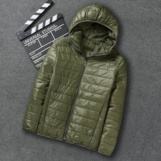Chaqueta Acolchada Ultraligera con Capucha para Hombre - Image 6