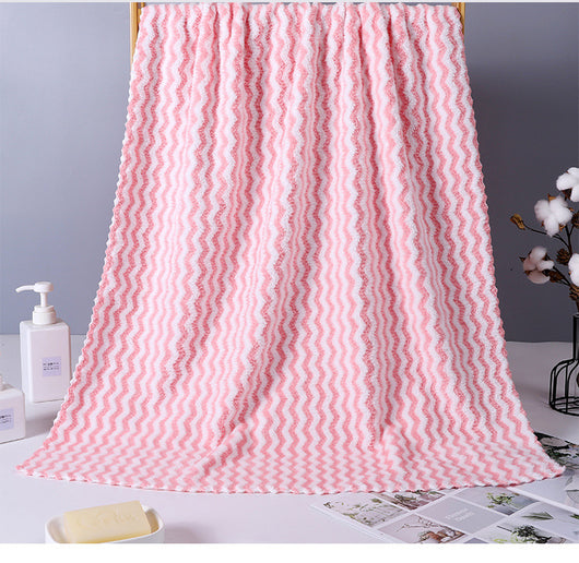 Juego de Toallas Coral Fleece Efecto Agua - Mamá e Hijo - Image 18