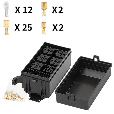 Socket Modificador de Relé Automotriz con Caja de Fusibles - Image 10