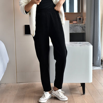 Pantalones de Terciopelo Mink Gruesos y Cálidos para Mujer - Image 2
