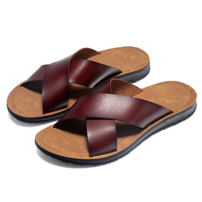Sandalias Cómodas Extragrandes para Hombre - Calzado de Playa y Exterior - Image 5
