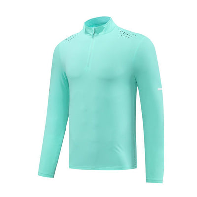 Camiseta Deportiva de Manga Larga Elástica Secado Rápido para Hombre - Image 4