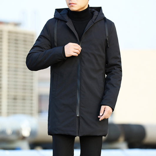 Chamarra Gruesa con Capucha para Hombre - Casual y Versátil - Image 12