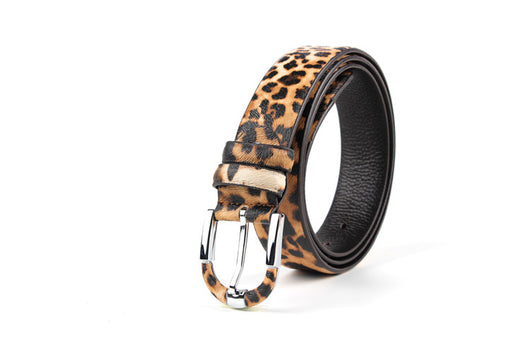 Cinturón de Cuero Estampado Leopardo para Mujer - Image 17