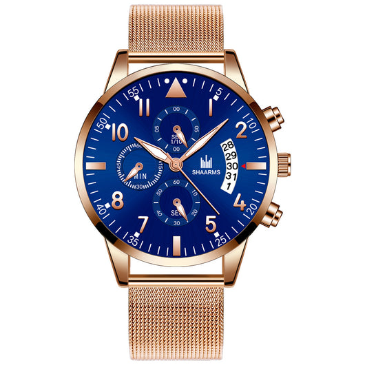 Reloj Concept para Hombre con Correa de Malla y Calendario - Image 22