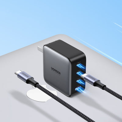 Cargador Rápido 100W Multi-Puerto con Tecnología Gallium Nitride - Image 11