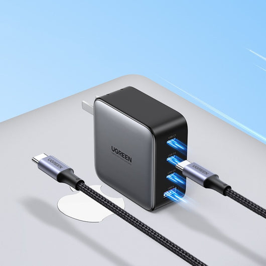 Cargador Rápido 100W Multi-Puerto con Tecnología Gallium Nitride - Image 11