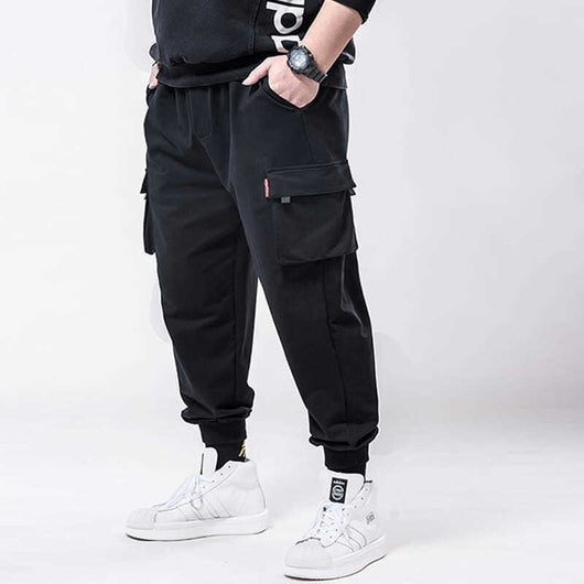 Pantalones de Trabajo Casual Talla Grande en Poliéster para Hombre - Image 4