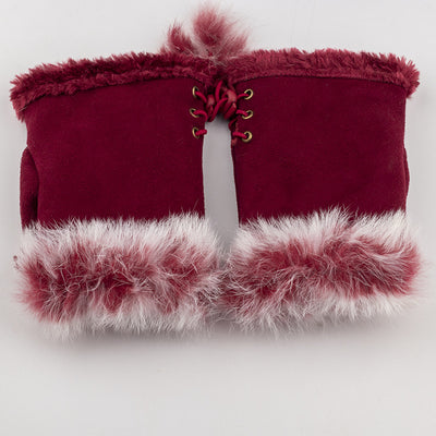 Guantes Mitones de Conejo Invierno para Damas - Teclado y Pantalla Táctil - Image 11