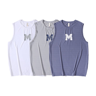 Camiseta Sin Mangas Hombre Estampado Letras - Colección Verano - Image 4