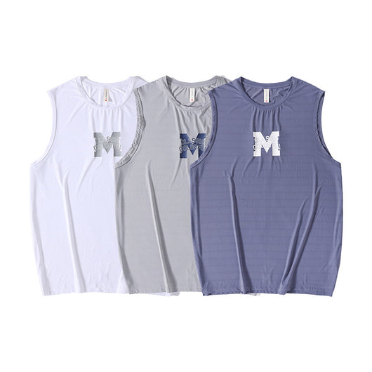 Camiseta Sin Mangas Hombre Estampado Letras - Colección Verano - Image 4