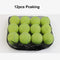Verde Fluorescente 6.3 Cm 12 Piezas