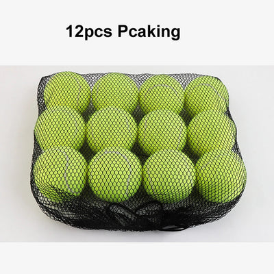 Pink rubber pet tennis ball, bite-resistant, for dogs to play fetch and chew. - Image 14