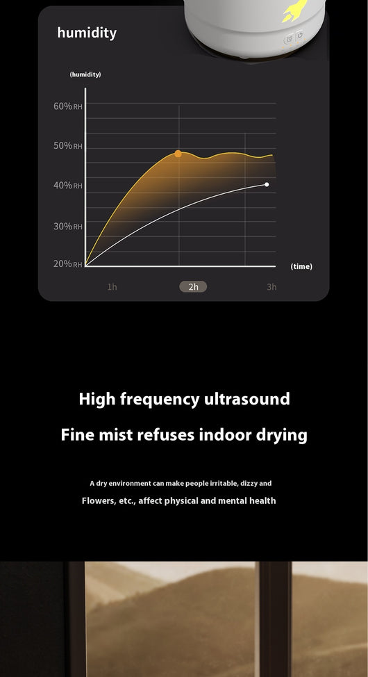 Difusor Ultrasónico de Aromas con Diseño Agrietado - Humidificador Esencial para Hoteles - Image 15